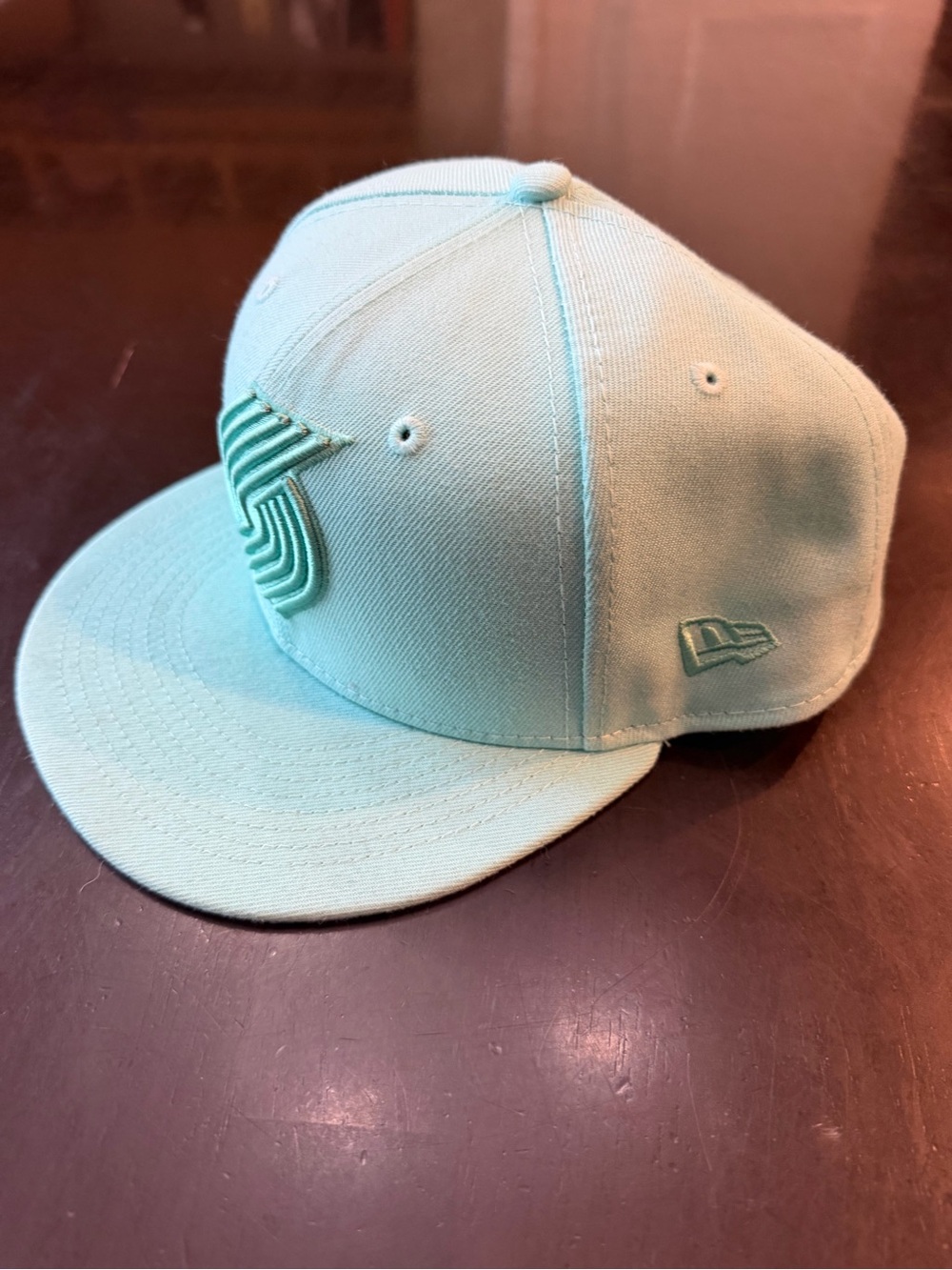 New Era Men’s Mint-Teal Fitted Baseball Cap